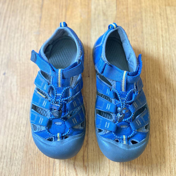 Big Kids' Newport H2 Blue Sandals Summer Favorite 4us - Picture 2 of 9